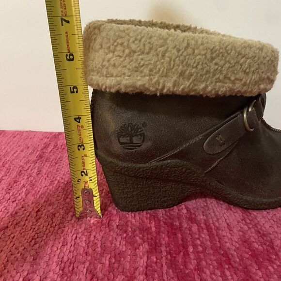 Timberland Earthkeepers Bayden Leather Ankle Boots Brown Size 9 - Picture 9 of 11